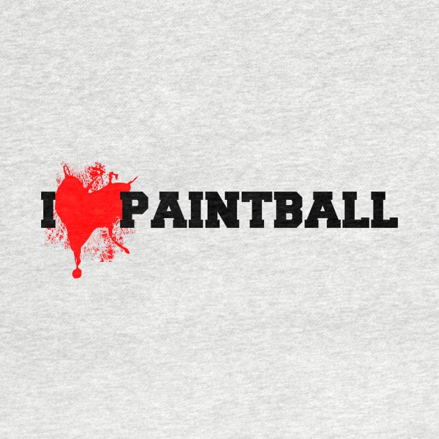 I love paintball by Mounika